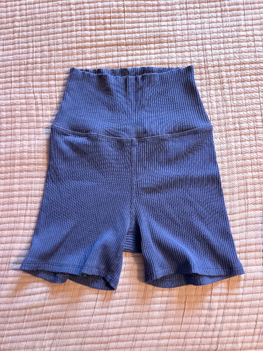 Ribbed Daily Drills Biker Shorts